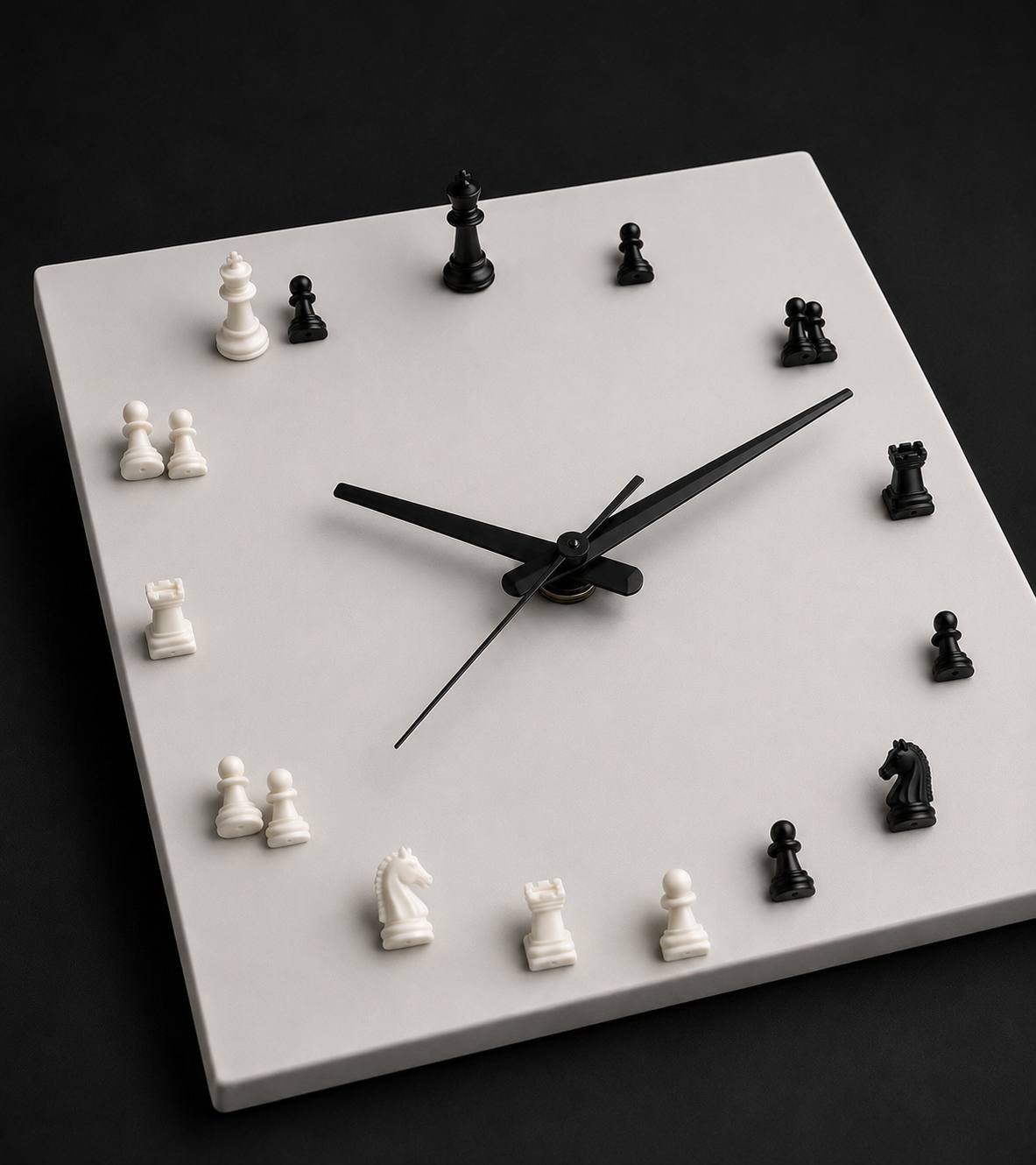 CHESS TIME™ Luxury Chess Wall Clock
