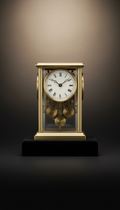 Horloge échecs finition duo mat et brillant